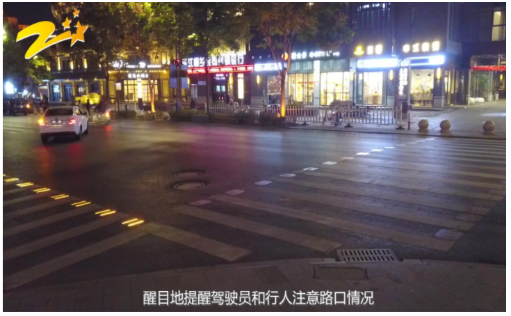 北京智慧斑馬線試運行，夜間過街更安全